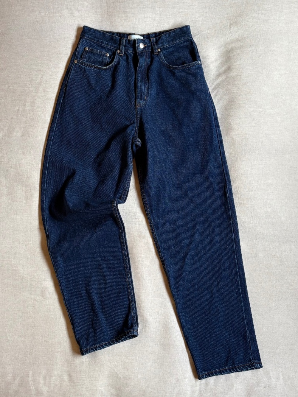 KOTN Unisex Antifit Denim in Dark Wash